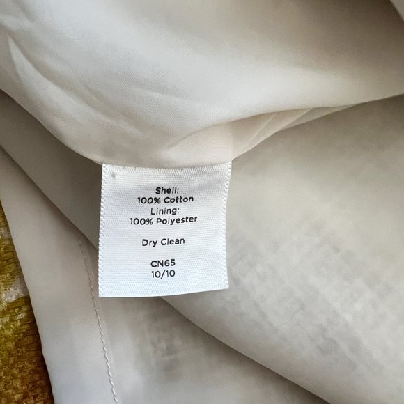 New Talbots Cotton Skirt, Flower Pattern, Size 4 Petite - Picture 4 of 6